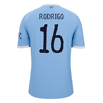 【Super Qualidade】RODRIGO #16 Manchester City
 Casa Futebol Camisa 2025/26 Azul - Club World Cup