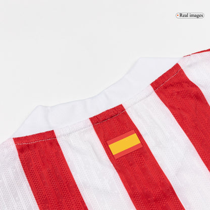 Versão do Jogador SØRLOTH #9 Atletico Madrid Casa Futebol Camisas 2025/26