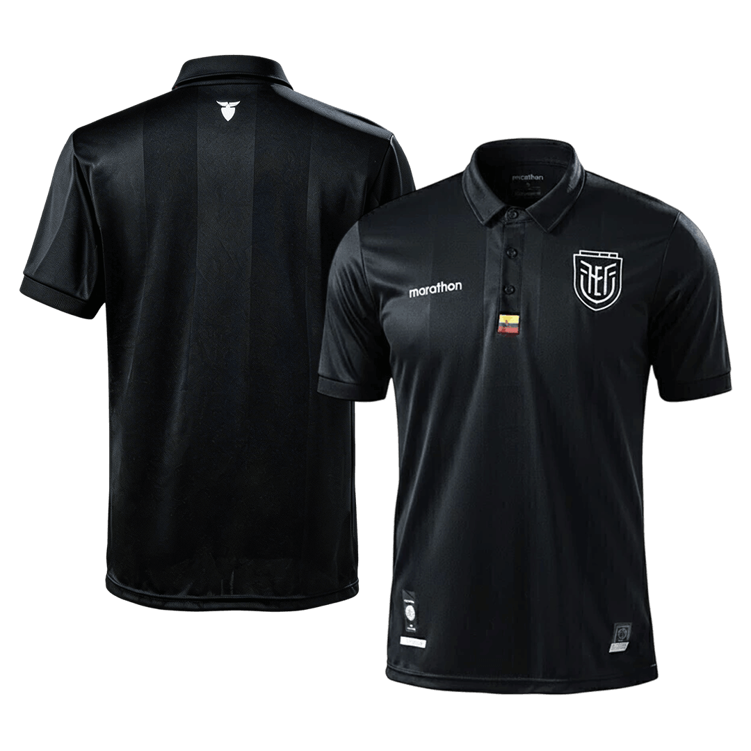 Ecuador Camisa Copa do Mundo 2026 Preto
