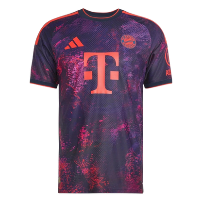 Versão do Jogador Bayern Munich Terceira Futebol Camisas 2026/27 Roxo