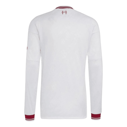 Liverpool Fora Manga comprida Camisa 2026/27 Branco