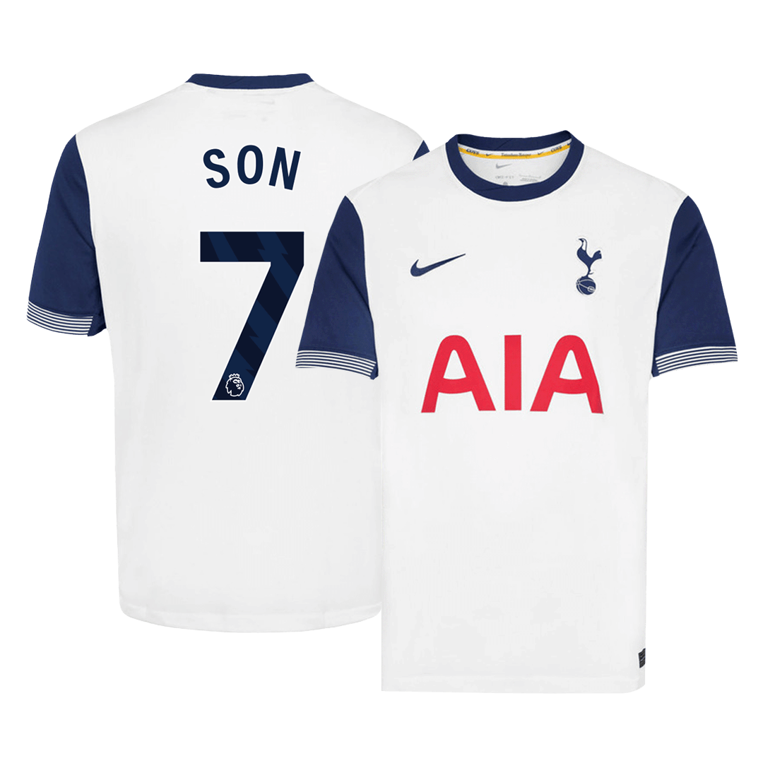 Camisola de futebol SON #7 Tottenham Hotspur Home personalizada 2024/25