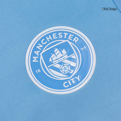 ENZO #17 Manchester City Casa Camisa 2026/27 Azul UCL