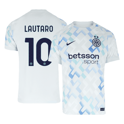 LAUTARO #10 Inter Milan Fora Camisa 2025/26