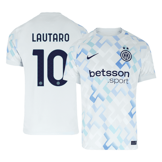 LAUTARO #10 Inter Milan Fora Camisa 2025/26