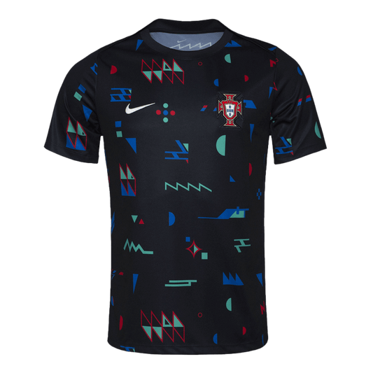 Camisola de futebol de Portugal pr¨¦-jogo 2024