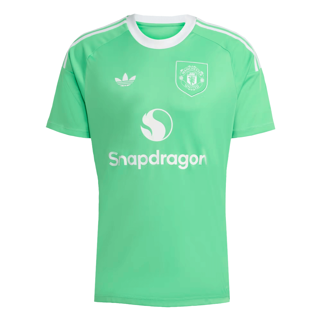 Manchester United Goleiro Camisa 2025/26 Verde
