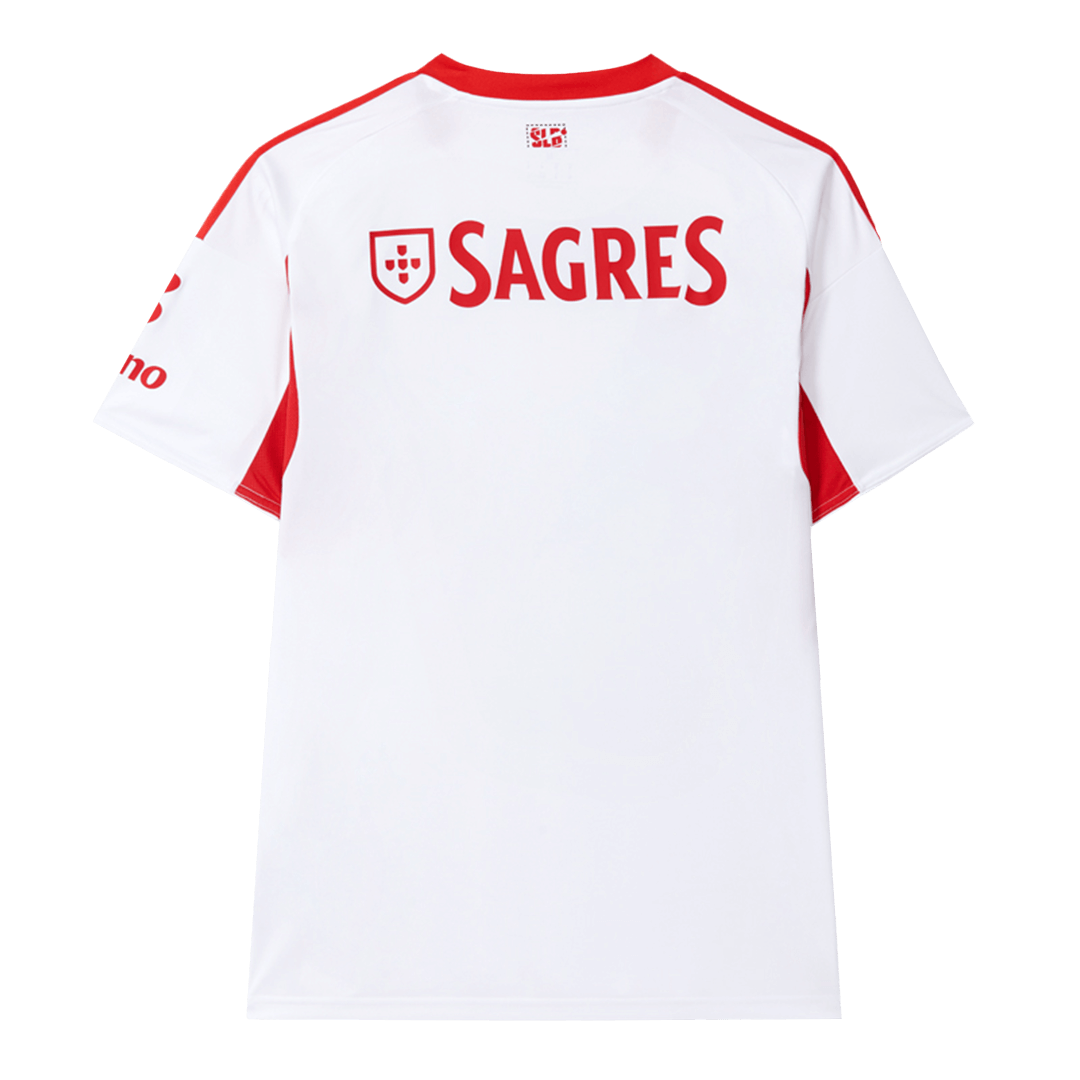 Benfica Fora Terceira Camisa 2025/26- Branco