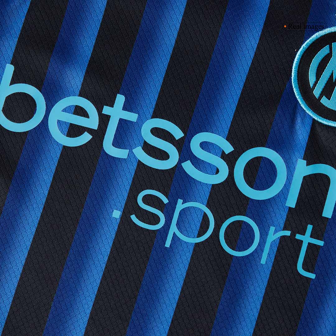 Inter Milan Infantil Casa Conjunto (Camisa + Calção + Meias) 2025/26