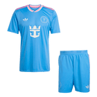 Inter Miami CF Fora Terceira Camisa Conjunto (Camisola + Calções) 2025- Azul