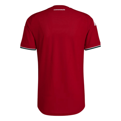 Versão do Jogador Hungría Casa Copa do Mundo Futebol Camisas 2026 Vermelho
