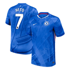 【Super Qualidade】NETO #7 Chelsea
 Casa Futebol Camisa 2025/26 Azul