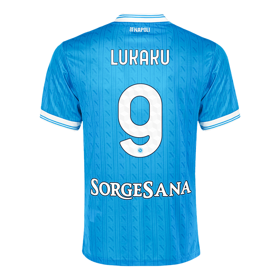 LUKAKU #9 Napoli Casa Camisa 2025/26- Azul
