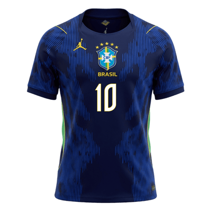 NEYMAR JR. #10 Brazil Fora Copa do Mundo Camisa 2026 Marinha