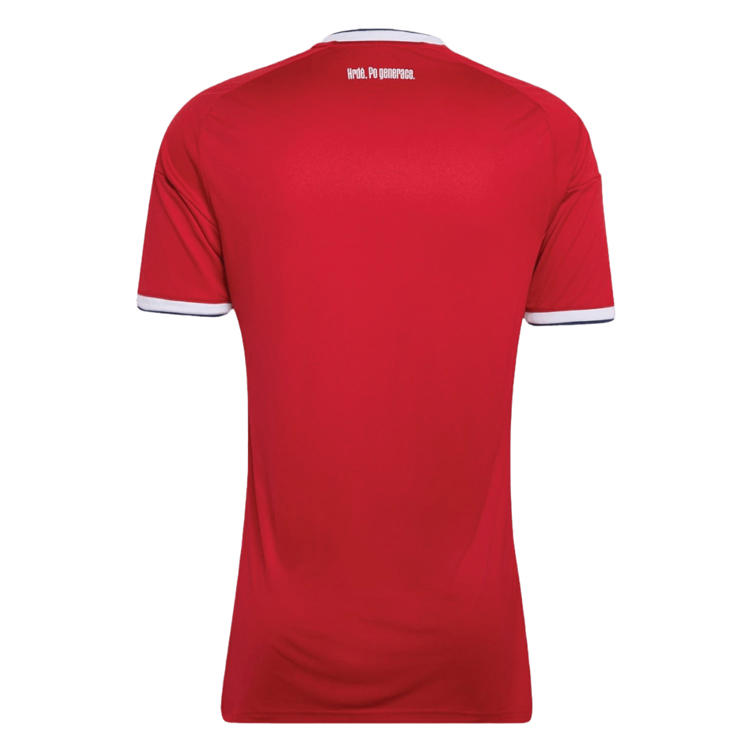 Czech Republic Casa Camisa 2026 Vermelho