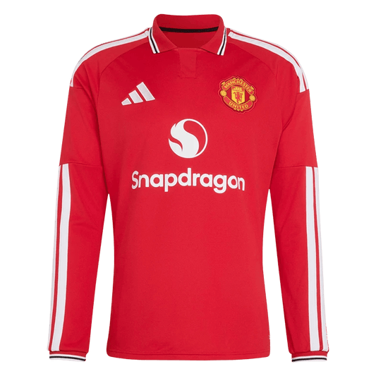 Manchester United Casa Manga comprida Camisa 2026/27 Vermelho