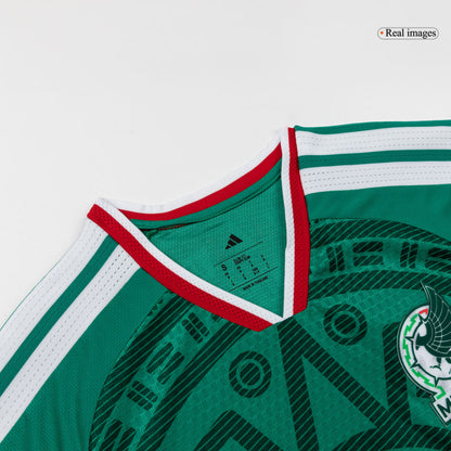 Versão do Jogador S.GIMENEZ #11 Mexico Casa World Cup Futebol Camisas 2026 Verde