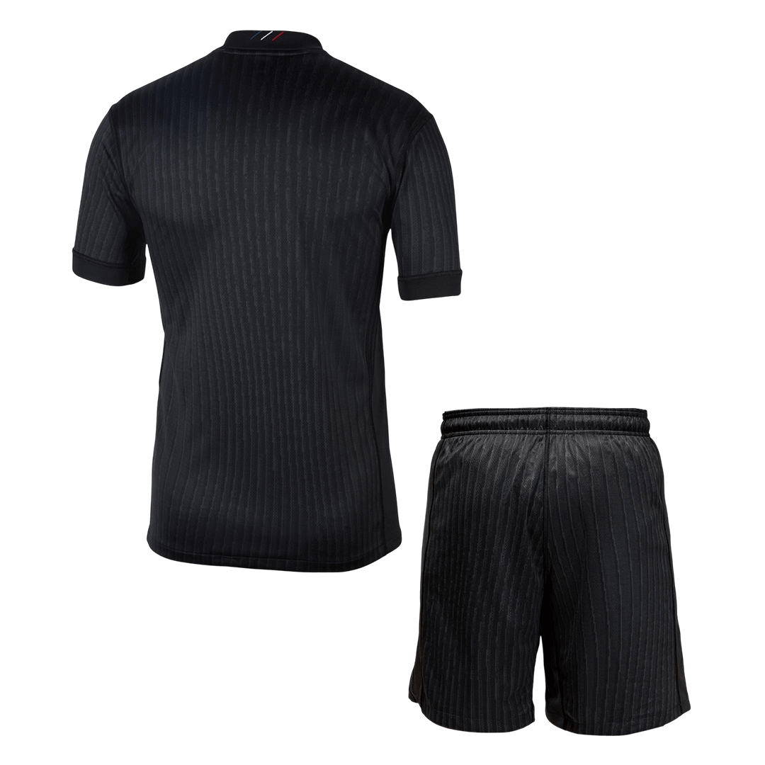 PSG Quarta Camisa Conjunto(Camisa+Calções) 2025/26 Preto