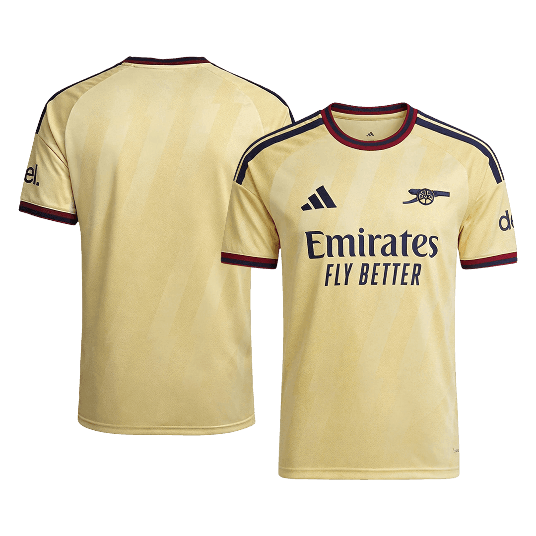 Versão do Jogador Arsenal Terceira Futebol Camisas 2026/27 Amarelo - camisola de futebol para adeptos em Portugal