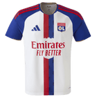 Versão do Jogador Olympique Lyonnais Casa Futebol Camisas 2026/27 Branco