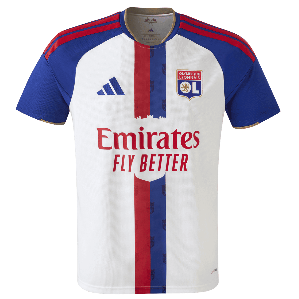 Versão do Jogador Olympique Lyonnais Casa Futebol Camisas 2026/27 Branco