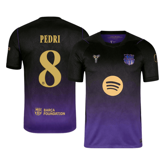 PEDRI #8 Barcelona Fora Camisa 2026/27 UCL