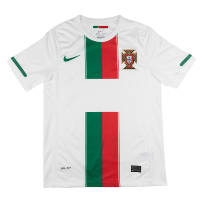 Retrô Portugal Fora Camisa 2010 Branco