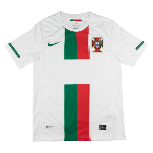Retrô Portugal Fora Camisa 2010 Branco