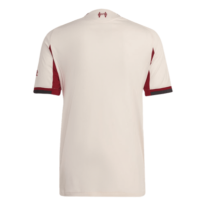 Autêntico Liverpool Fora Futebol Camisas 2025/26 Branco