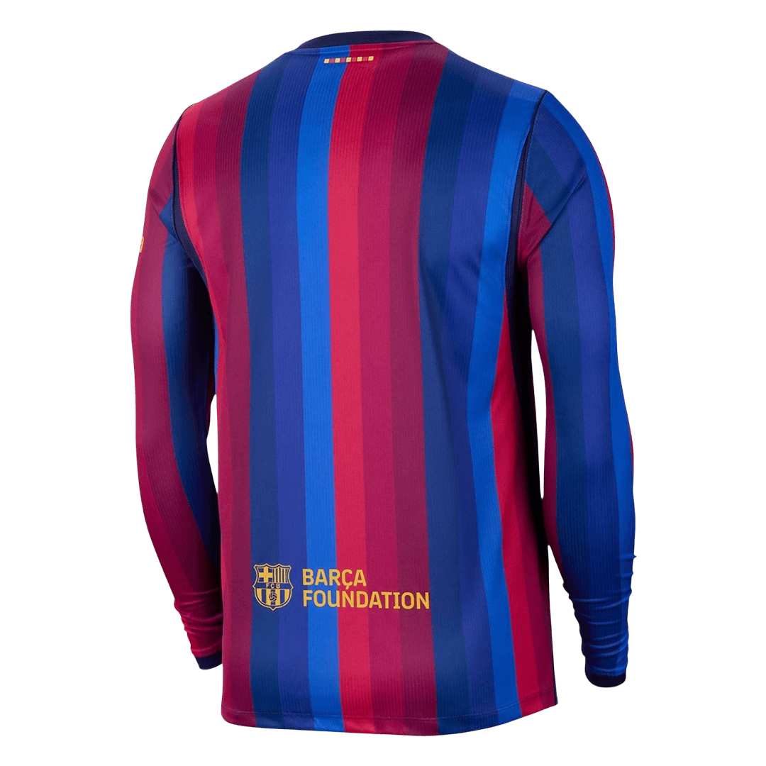 Barcelona Casa Manga comprida Camisa 2026/27 Vermelho&Azul