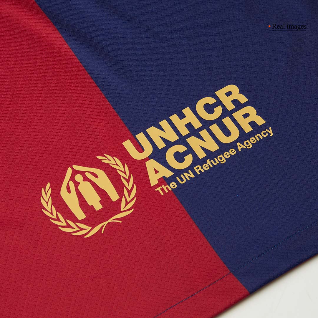 Camisola de futebol personalizada Barcelona vs Travis Scott, camisola principal, 2024/25