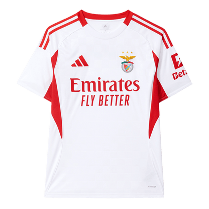 Benfica Fora Terceira Camisa 2025/26- Branco