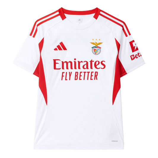 Benfica Fora Terceira Camisa 2025/26- Branco