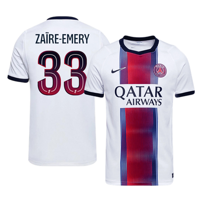 ZAÏRE-EMERY #33 PSG Fora Camisa 2026/27 Branco