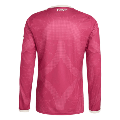 Real Madrid Terceira Manga comprida Camisa 2026/27 Rosa