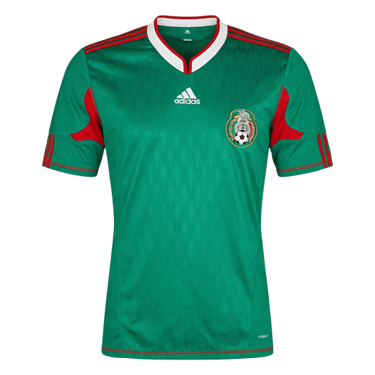 Retrô Mexico Casa Copa do Mundo Camisa 2010 Verde