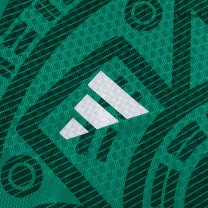 Versão do Jogador S.GIMENEZ #11 Mexico Casa World Cup Futebol Camisas 2026 Verde