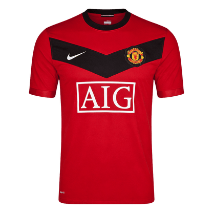Retrô Manchester United Casa Camisa 2009/10 Vermelho