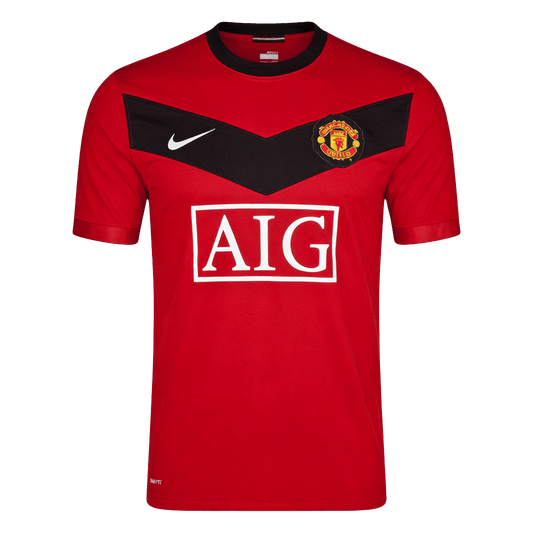 Retrô Manchester United Casa Camisa 2009/10 Vermelho