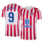 Versão do Jogador SØRLOTH #9 Atletico Madrid Casa Futebol Camisas 2025/26