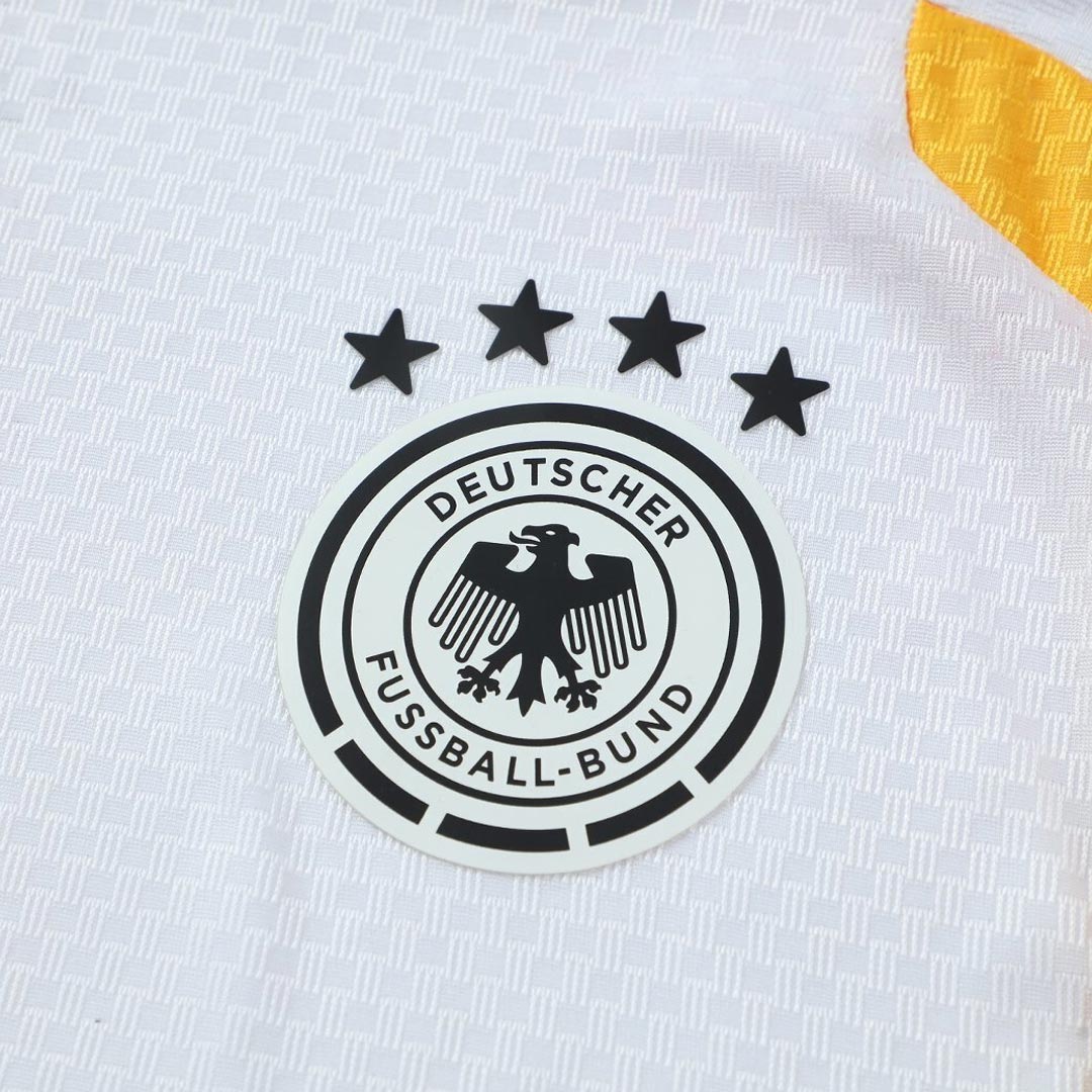 Versão Do Jogador Alemanha Copa do Mundo Camisa Conjunto(Camisa+Calções) 2026 Branco