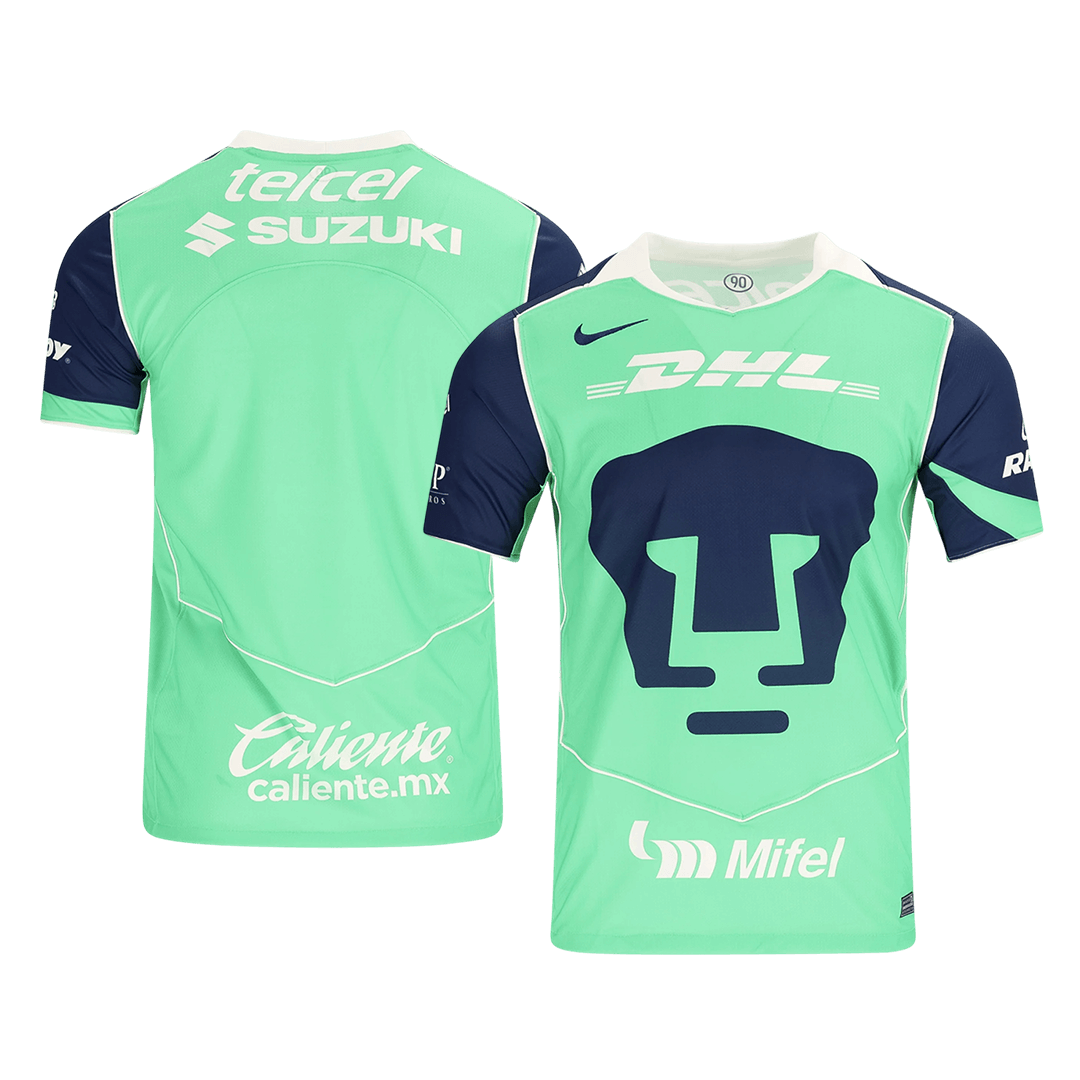 Pumas UNAM Terceira Camisa 2025/26 Verde