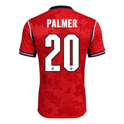 PALMER #20 England Fora Copa do Mundo Camisa 2026 Vermelho