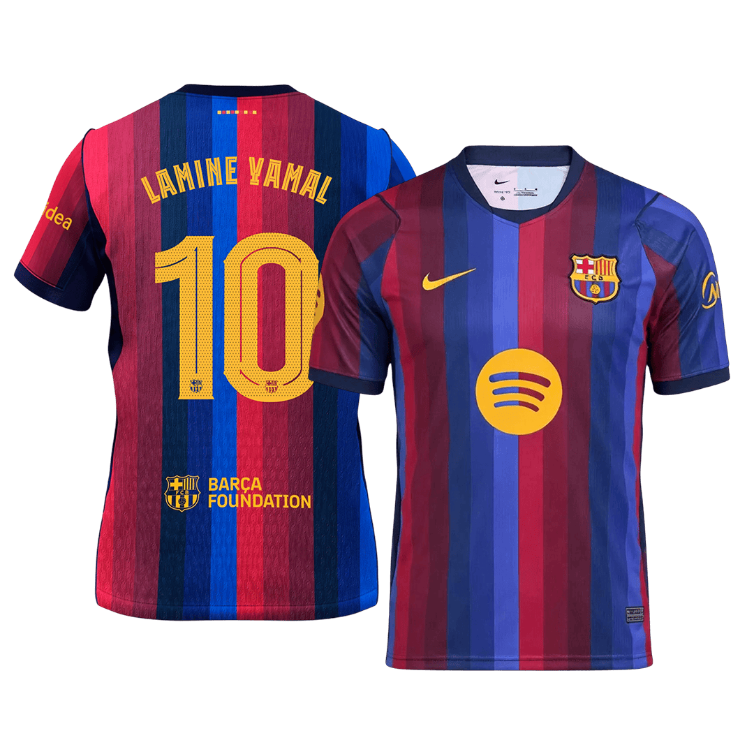 LAMINE YAMAL #10 Barcelona Casa Camisa 2026/27