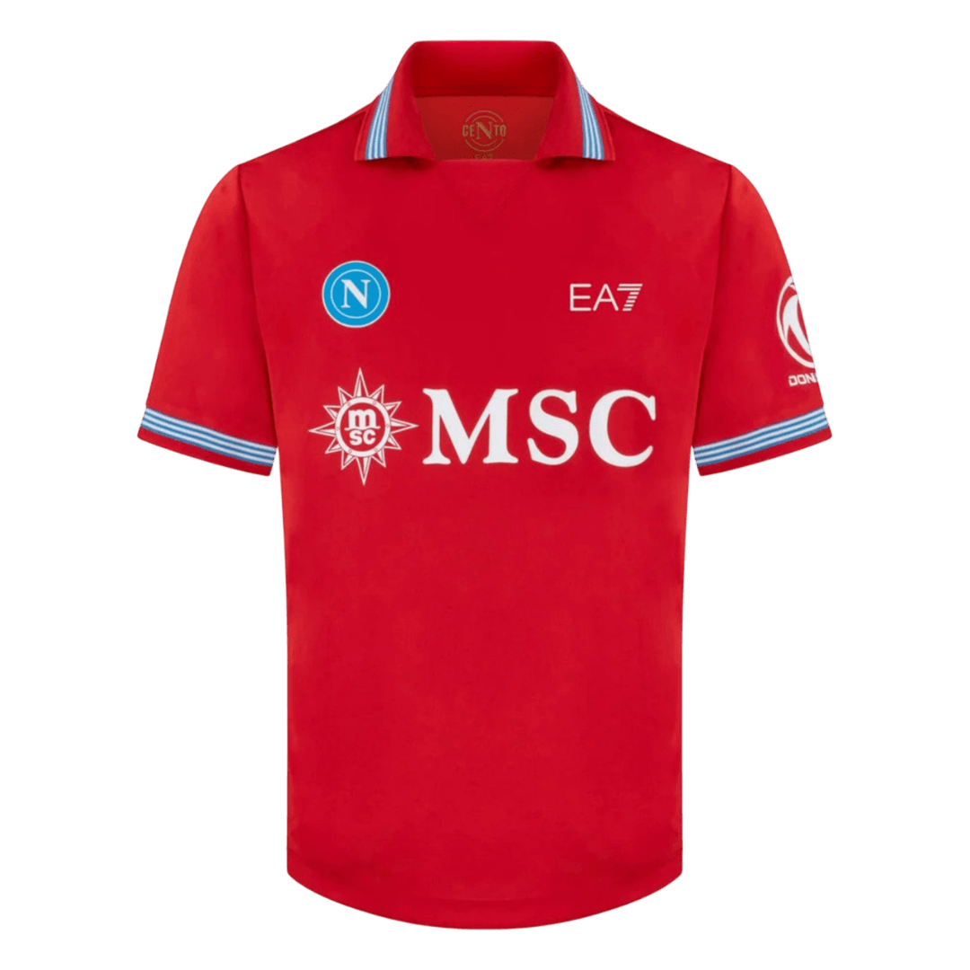 Napoli Terceira Camisa 2026/27 Vermelho