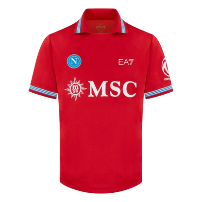 Napoli Terceira Camisa 2026/27 Vermelho