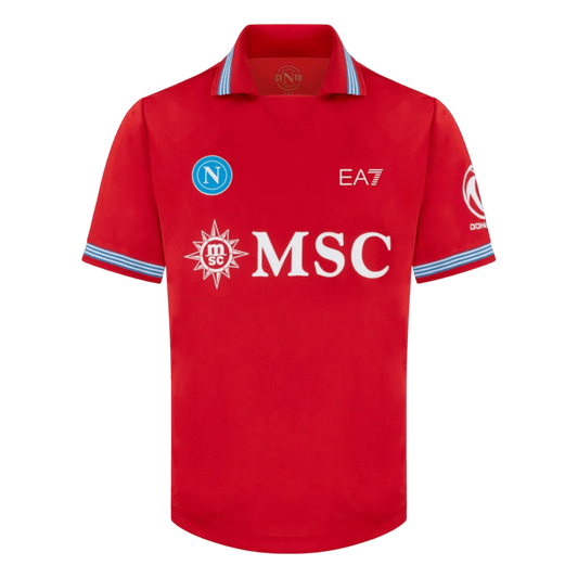 Napoli Terceira Camisa 2026/27 Vermelho