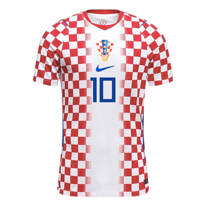 Versão do Jogador MODRIĆ #10 Croatia Casa Copa do Mundo Futebol Camisas 2026