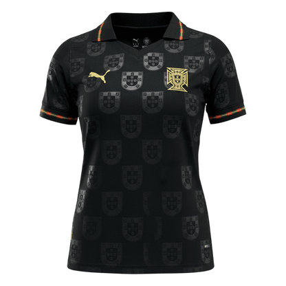 Mulheres Portugal Camisa World Cup 2026 Preto