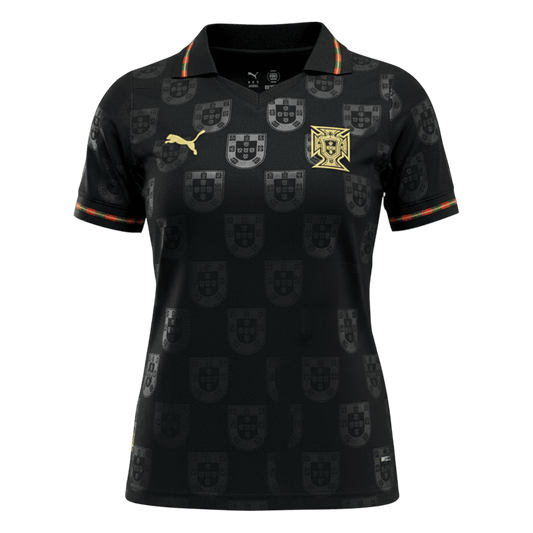 Mulheres Portugal Camisa World Cup 2026 Preto
